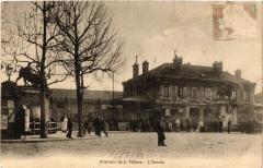 Carte postale ancienne Abattoirs de la Villette - L'Entrée
                                                                     à Paris 19e
                                
