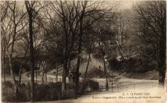 Buttes Chaumont - Allée conduisant Rue Secrétan à Paris 19e