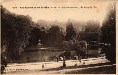 Les Buttes-Chaumont - Lac et le Pont à Paris 19e