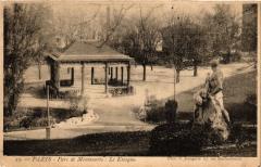 Parc de Montsouris : Le Kiosque à Paris 14e