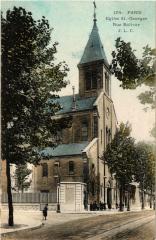 Eglise Saint-Georges - Rue Bolivar à Paris 19e
