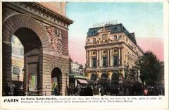 Paris 10e - La Porte Saint-Martin à Paris 10e