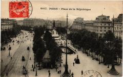 Paris 10e - Place de la Republique à Paris 10e