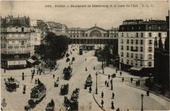 Paris 10e - Boulevard de Strasbourg et la Gare de l'Est à Paris 10e