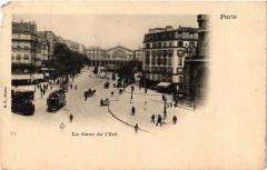 Paris 10e-La Gare de I'Est à Paris 10e