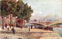 Le Pont d'Austerlitz à Paris 4e