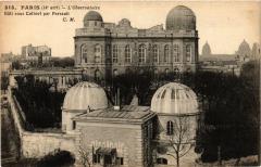 Carte postale ancienne L'Observatoire
                                                                     à Paris 14e
                                