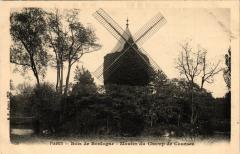 Carte postale ancienne Bois de Boulogne - Moulin du Champ de Courses
                                                                     à Paris 16e
                                