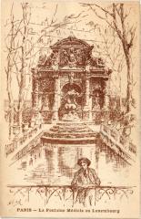 Paris 6e Paris-La Fontaine Médicis au Luxembourg à Paris 6e