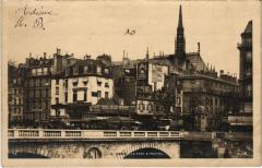 Paris 5e - Le Pont Saint-Michel à Paris 5e