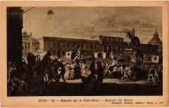 Ancien Paris - Emeute sur le Pont-Neuf