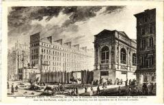 Ancien Paris - Démolition en 1780