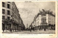 Paris 2e - Ancien Paris - Les Boulevards et rue de la Paix à Paris 2e