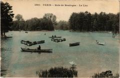 Bois de Boulogne - Le Lac à Paris 16e