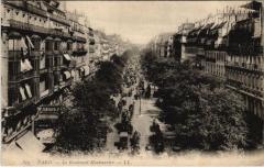 Paris 9e - Le Boulevard Montmartre à Paris 9e