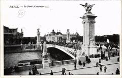 Paris 8e - Le Pont Alexandre Iii à Paris 8e