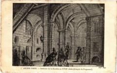 Paris 4e - Ancien Paris - Intérieur de la Bastille à Paris 4e