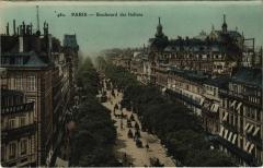 Paris 2e - Le Boulevard des Italiens à Paris 2e