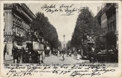Paris 1e - Boulevard des Capucines à Paris 1er