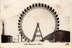 Carte postale ancienne La Grande Roue
                                                                     à Paris 15e
                                