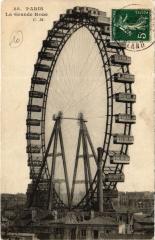 Carte postale ancienne La Grande Roue
                                                                     à Paris 7e
                                