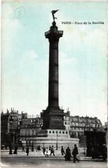Place de la Bastille à Paris 4e