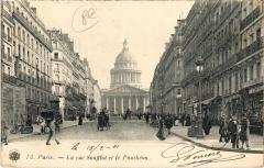 Paris 5e - La rue Soufflot et le Pantheon -
																					75005 Paris 5e
																			