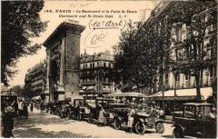 Paris 10e - Le Boulevard et la porte Saint-Denis à Paris 10e