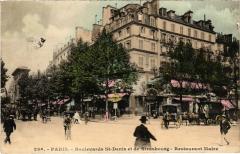Paris 10e - Boulevards st-Denis et de Strasbourg à Paris 10e