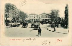 Paris 10e - La Gare de l'Est à Paris 10e