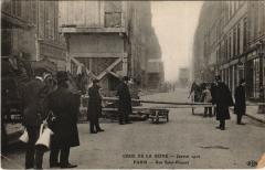 Paris 1e - Crue de la Seine à Paris 1er
