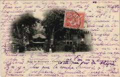 Carte postale ancienne Bois de Boulogne - Chalets du Cycle
                                                                     à Paris 16e
                                