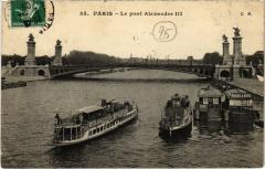 Paris 8e - Le Pont Alexandre Iii à Paris 8e
