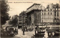 Paris 10e - Boulevard et Porte Saint-Denis à Paris 10e