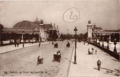 Paris 8e - Le Pont Alexandre Iii à Paris 8e