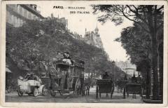 Paris 2e - Le Boulevard des Italiens à Paris 2e