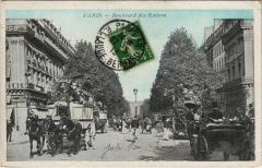 Paris 2e - Le Boulevard des Italiens à Paris 2e