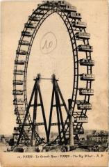 Carte postale ancienne La Grande Roue
                                                                     à Paris 7e
                                