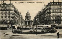 Paris 6e - 143. La Rue Souffot et le Panthéon à Paris 6e