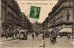 Paris 2e - Avenue de l'Opéra à Paris 2e