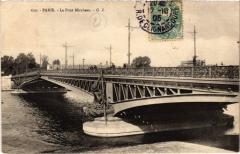 Le Pont Mirabeau à Paris 15e