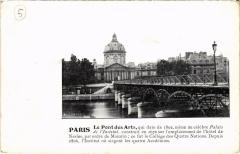 Paris 1e - Le Pont des Arts à Paris 1er