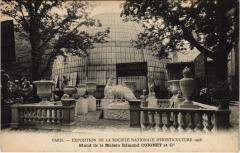 Paris 9e - Exposition de la Société nationale d'Horticultur à Paris 9e
