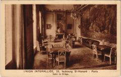 Paris 1e - Union Interalliée à Paris 1er