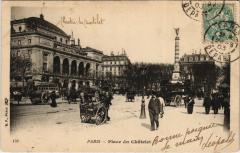 Paris 1e - Place du Chatelet à Paris 1er