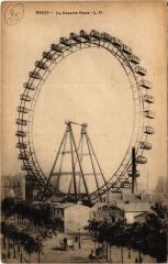 Carte postale ancienne La Grande Roue
                                                                     à Paris 15e
                                
