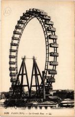 Carte postale ancienne La Grande Roue
                                                                     à Paris 7e
                                