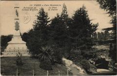 Parc Montsouris - Pyramide au Colonel Flatters - Le Pont de Pierre à Paris 14e