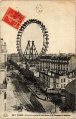 Panorama de la Grande-Roue et de l'Avenue de Suffren à Paris 15e
