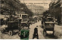 Paris 2e - Le Boulevard des Italiens à Paris 2e